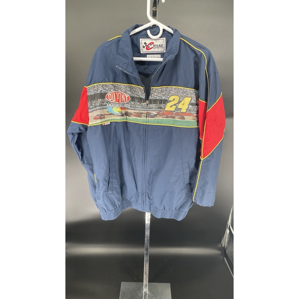 DuPont Jeff Gordon Racing  Light Weight Chase Authentics Motorsports‎ Jacket LG